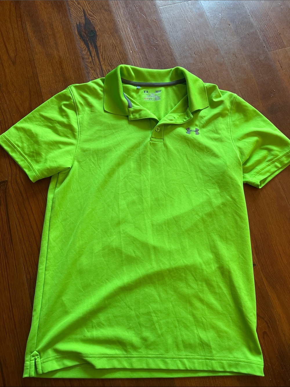 Under Armour Bright Lime Green Men's Polo